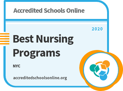 Best Nursing Schools and Programs in New York City badge